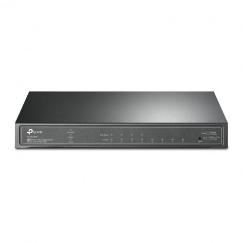 TP-Link  
         
       Switch||TL-SG2008P|Type L2+|Desktop/pedestal|8x10Base-T / 100Base-TX / 1000Base-T|PoE+ ports 4|62 Watts|TL-SG2008P image 1