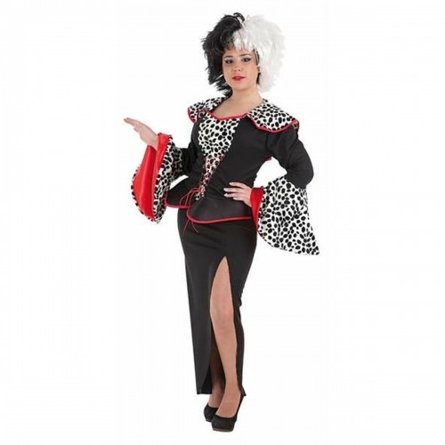 Bigbuy Carnival Маскарадные костюмы для взрослых Cruella de Vil M/L (3 Предметы) image 1