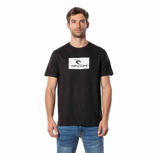 Men’s Short Sleeve T-Shirt Rip Curl Hallmark Black image 1
