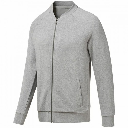 Men's Sports Jacket Reebok Bomber Retro Grey image 1