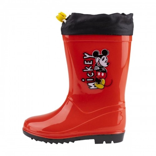 Children's Water Boots Mickey Mouse Red image 1