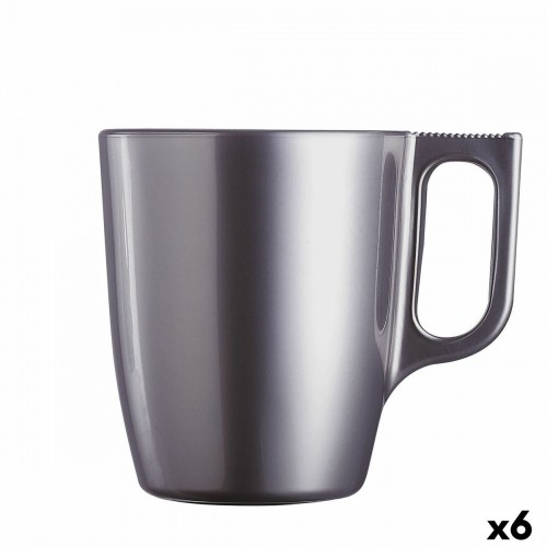 Кружка Mug Luminarc Flashy Фиолетовый 250 ml Cтекло (6 штук) image 1