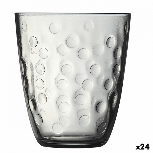 Glass Luminarc Concepto Pepite Grey Glass 310 ml (24 Units) image 1