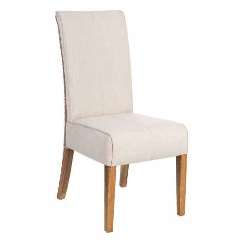 Dining Chair 46 x 62 x 100 cm Grey Beige image 1