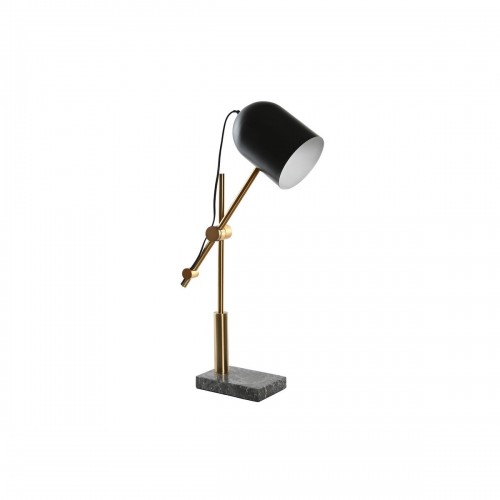 Настольная лампа DKD Home Decor Чёрный Серый Позолоченный Металл 220 V 60 W 45 x 45 x 70 cm image 1