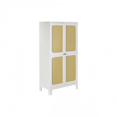 Cupboard DKD Home Decor 80 x 40 x 160 cm Fir White image 1