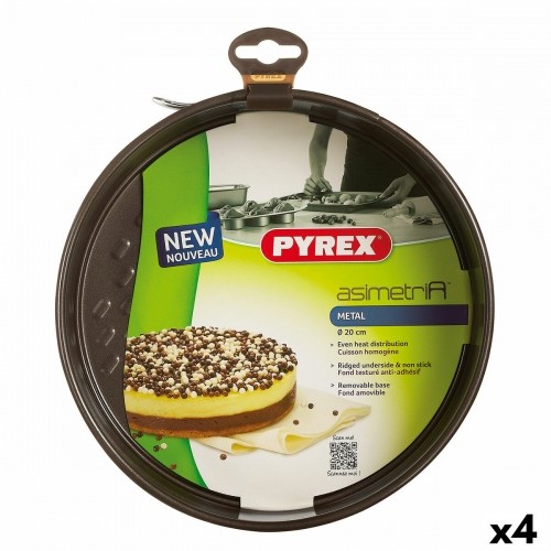 Krāsns Veidne Pyrex Asimetria Apaļš 20 cm 4 gb. image 1