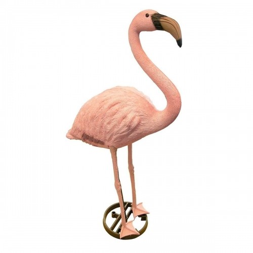 Dekoratīva figūra dārzam Ubbink Sveķi Rozā flamingo image 1