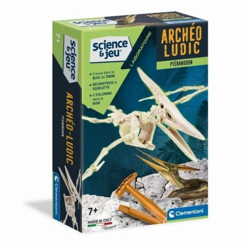 Science Game Clementoni Archéo Ludic Pteranodon  Fluorescent image 1