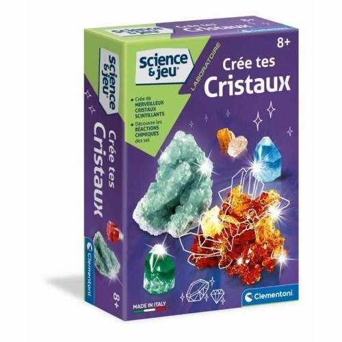 Science Game Clementoni Creates Crystals Fluorescent image 1