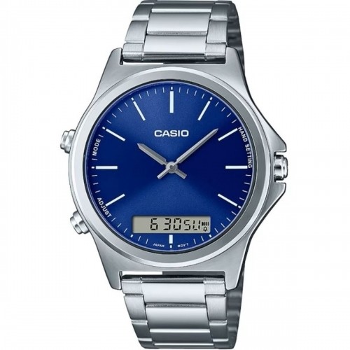 Мужские часы Casio Серебристый Синий (Ø 41,5 mm) image 1