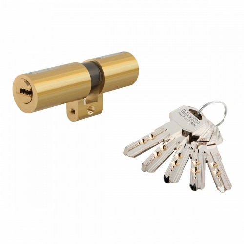 Security cylinder MCM SP 33-43 Swiss Brass image 1