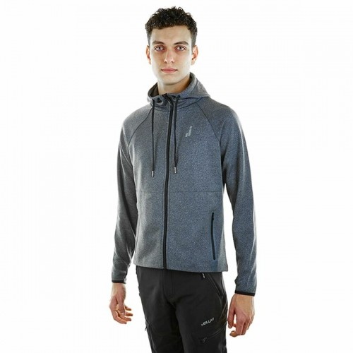 Мужская спортивная куртка Joluvi Kross Full Темно-серый image 1