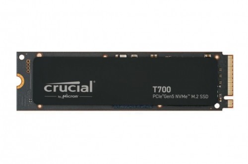 Crucial  
         
       SSD||T700|1TB|M.2|PCIE|NVMe|TLC|Write speed 9500 MBytes/sec|Read speed 11700 MBytes/sec|TBW 600 TB|CT1000T700SSD3 image 1