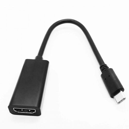 Bigbuy Tech USB-C - HDMI kaapeli Melns (Atjaunots A+) image 1