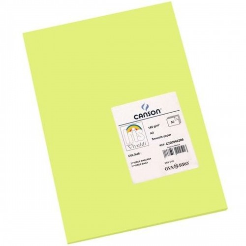 Картонная бумага Iris Apple 29,7 x 42 cm Зеленый (50 штук) image 1