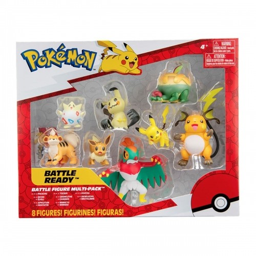 Action Figures Bandai Pokémon Set 8 Pieces image 1