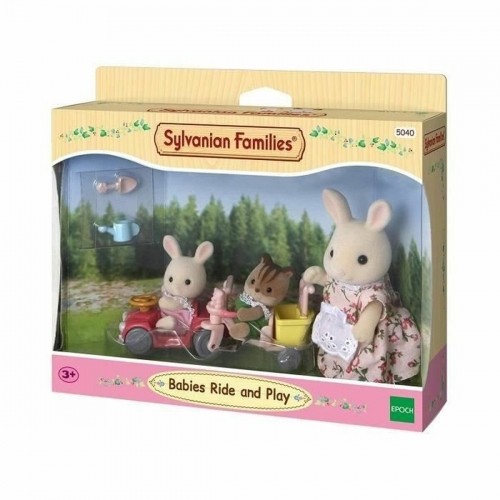 Action Figures Sylvanian Families Babies Ride and Play image 1