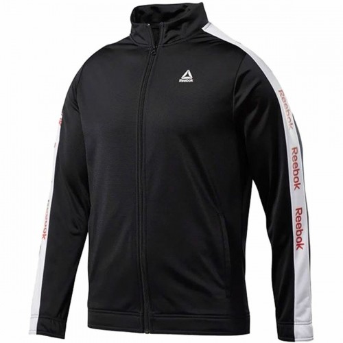 Мужская спортивная куртка Reebok Essentials Linear Logo Чёрный image 1