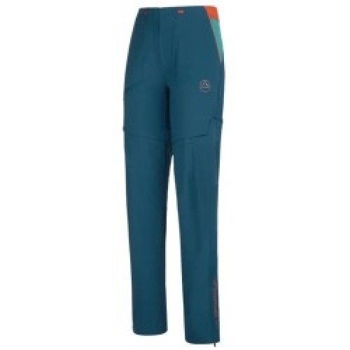 La Sportiva Bikses ROWAN Zip-Off Pant W XL Storm Blue/Lagoon image 1