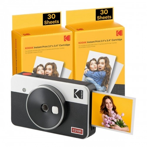 Моментальная камера Kodak MINI SHOT 2 RETRO C210RW Белый image 1