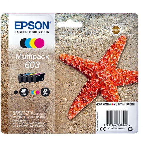 Original Ink Cartridge Epson C13T03U64020 10,6 ml Multicolour image 1