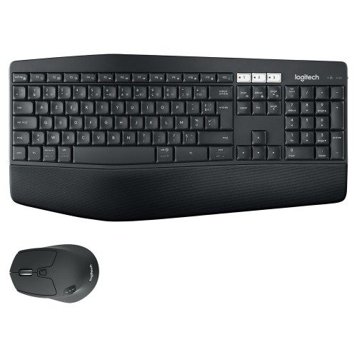 Klaviatūra un Pele Logitech PERFORMANCE MK850 Melns AZERTY image 1