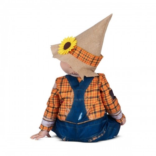 Costume for Babies My Other Me Blue Orange Scarecrow 7-12 Months (2 Pieces) image 1