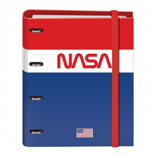 Ring binder DOHE Nasa Flag Replacement (100 Sheets) Multicolour A4 image 1