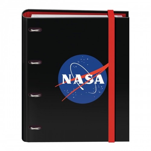 Ring binder DOHE Nasa Logo Black Replacement (100 Sheets) A4 image 1