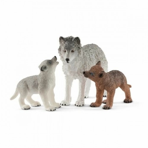 Set of Wild Animals Schleich   Plastic Wolf image 1