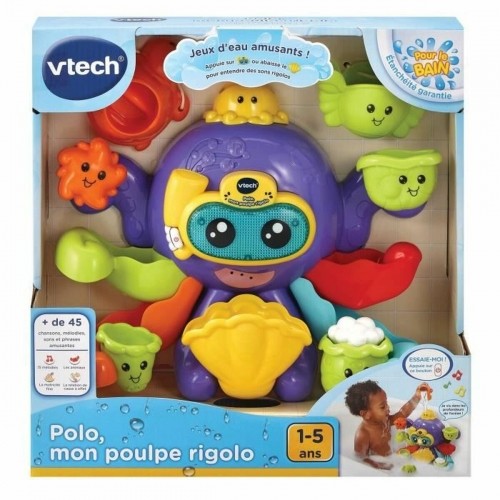 Игрушки для ванной Vtech Baby Polo, My Funny Octopus водный image 1