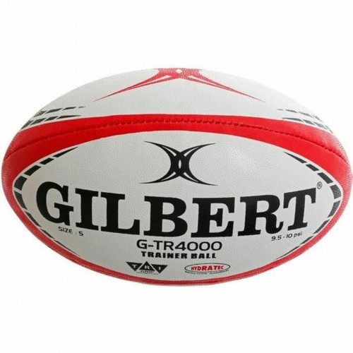 Rugby Ball Gilbert G-TR4000 White 28 cm Red image 1