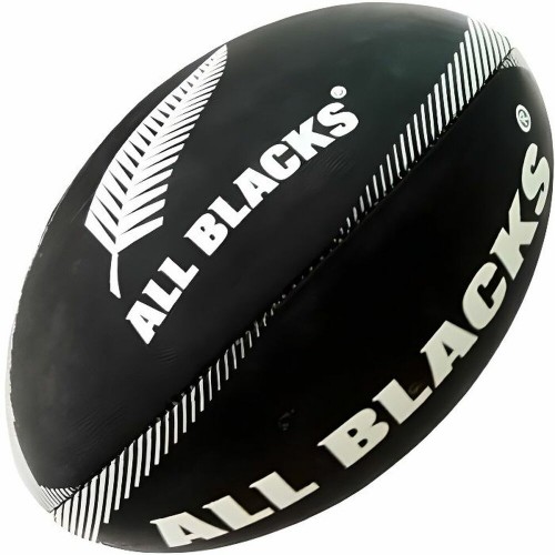 Regbija bumba  All Blacks Midi  Gilbert 45060102 Melns image 1