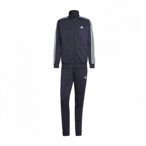 Tracksuit for Adults Adidas M 3S TR TT TS HZ2220  Men Navy Blue image 1