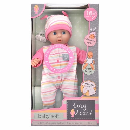 TINY TEARS soft doll, with sounds, 11016 image 1