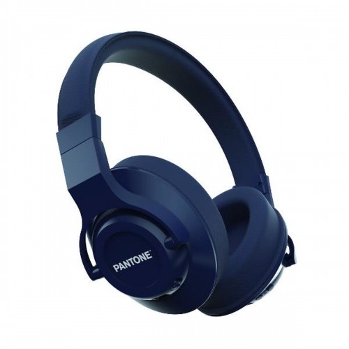 Headphones with Microphone Pantone PT-WH005N1 Blue image 1