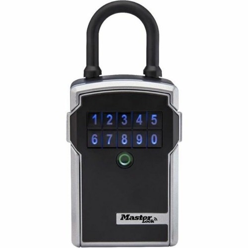 Safety-deposit box Master Lock 5440EURD Keys Black/Silver Zinc 18 x 8 x 6 cm (1 Unit) image 1