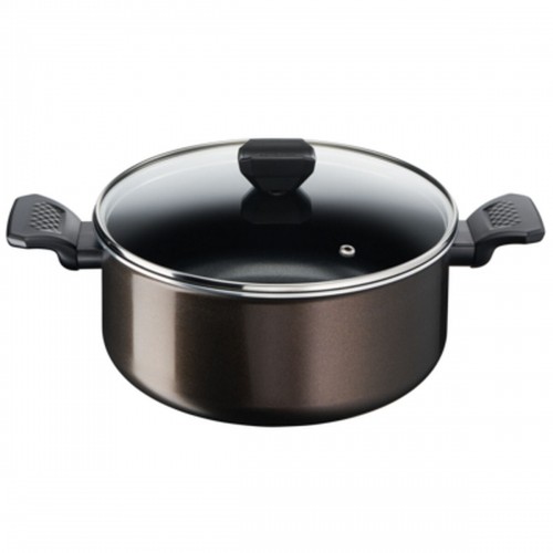 Кастрюля Tefal B5544602 Чёрный Алюминий Cтекло Ø 24 cm image 1