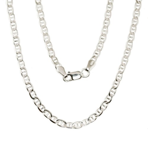 Серебряная цепочка Марина 3 мм, алмазная обработка граней #2400103, Серебро 925°, длина: 70 см, 11.4 гр. image 1