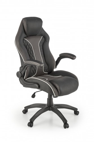 Halmar HAMLET chair, black / grey image 1