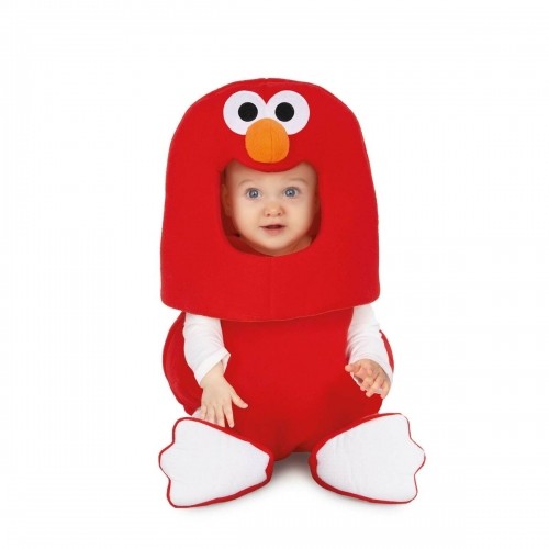 Costume for Babies My Other Me Elmo Sesame Street Red (3 Pieces) image 1