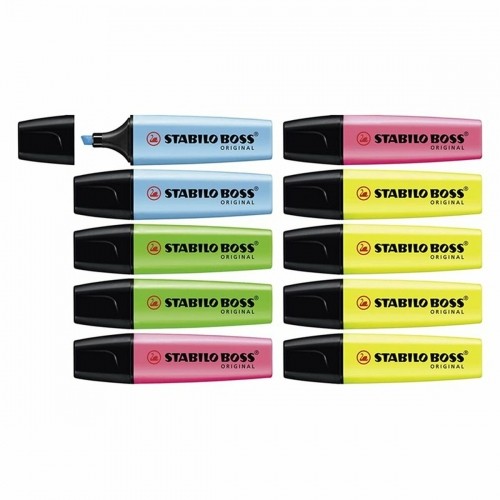 Набор флуоресцентных маркеров Stabilo Boss Original 10 Предметы Разноцветный image 1