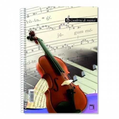 Music pad Pacsa Din A4 10 Pieces 20 Sheets image 1