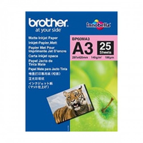 Matte Photographic Paper A3 Brother BP60MA3 A3 image 1