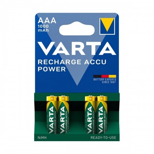 Аккумуляторные батарейки Varta 5703301404 1000 mAh AAA image 1