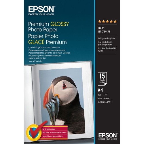 Глянцевая фотобумага Epson C13S042155 A4 image 1