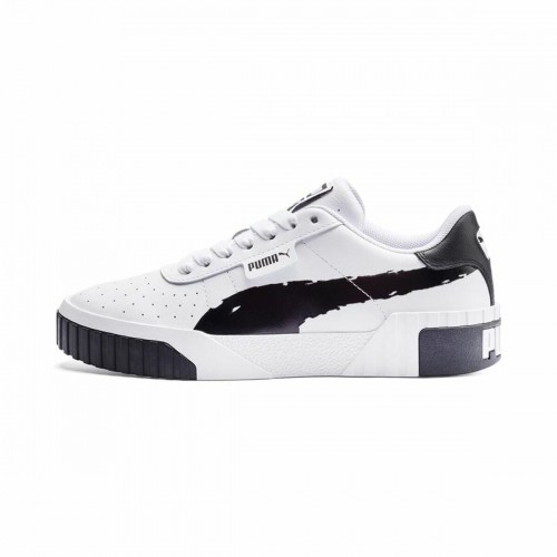 Sporta Bikses Sievietēm Puma Cali Brushed Wn's Balts image 1