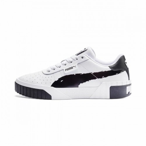 Sports Trainers for Women Puma Cali Brushed Wn's White image 1