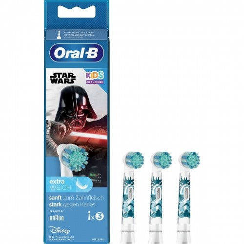 Replacement Head Oral-B Stages Power Star Wars 3 Units image 1
